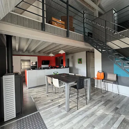 Duplex Avec Poele A Granules Et Garage A Motos Holiday home *